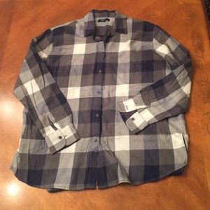 Madewell Boyfriend Cut Cotton Flannel